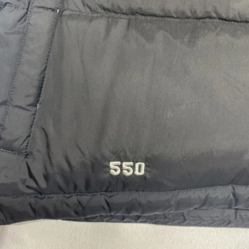 The North Face 550 Down Fill Puffer Vest - Black Men's Size Medium